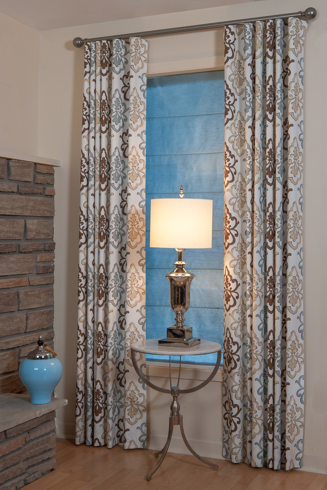 Modern Wave Panels Classique Chic Salon Toronto par Embellish