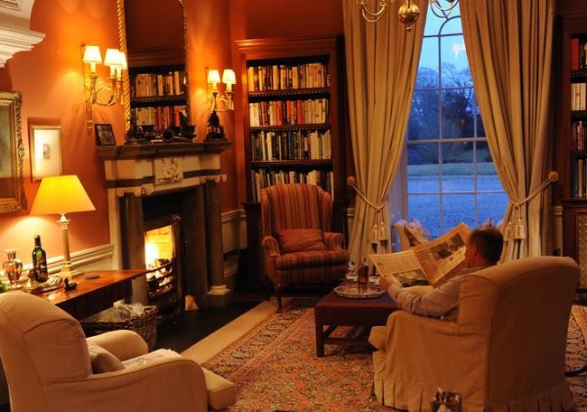 Inspiration for a timeless living room remodel in Dublin