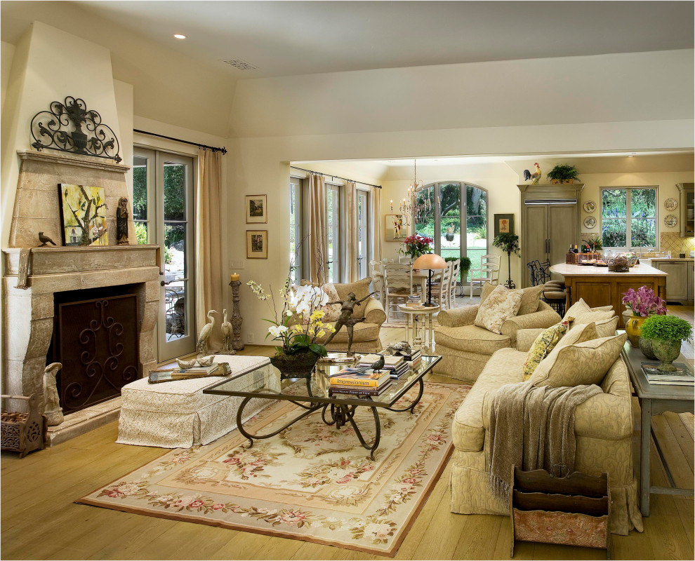 Inspiration for a mediterranean living room in Santa Barbara.
