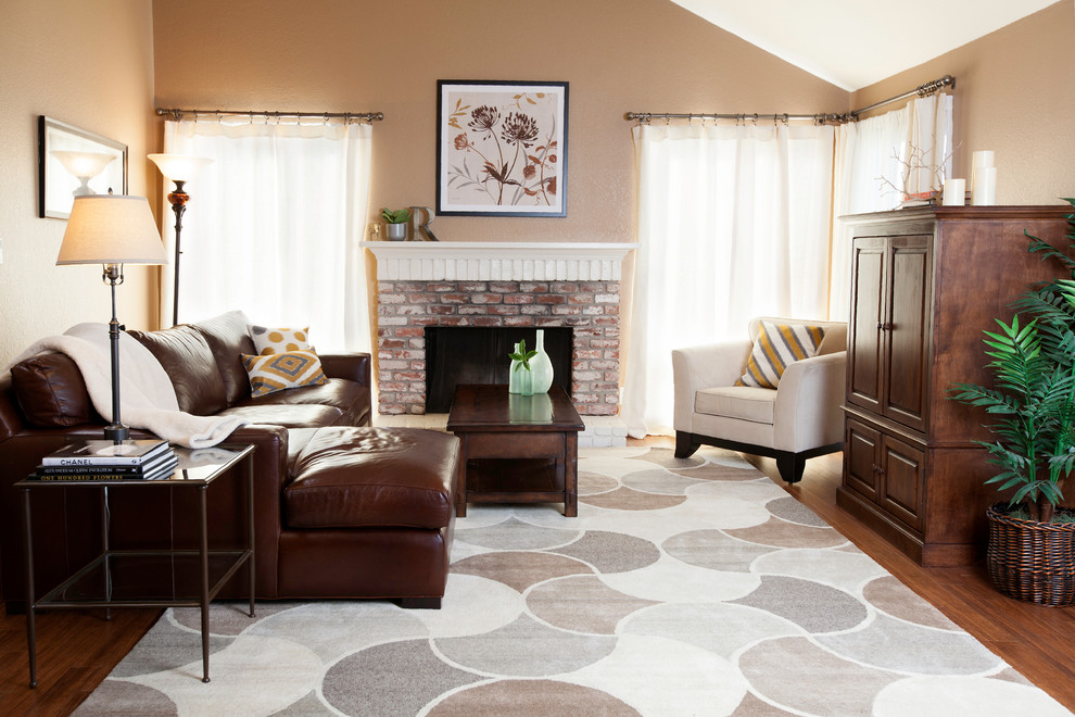 Moraga Townhouse Transitional Living Room San Francisco by User