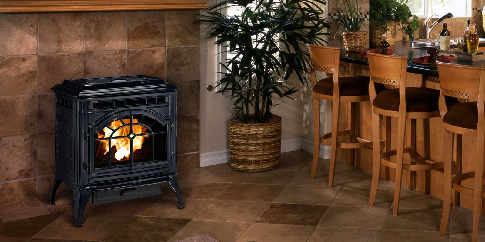 Living Room Pellet Stoves - Photos u0026 Ideas | Houzz