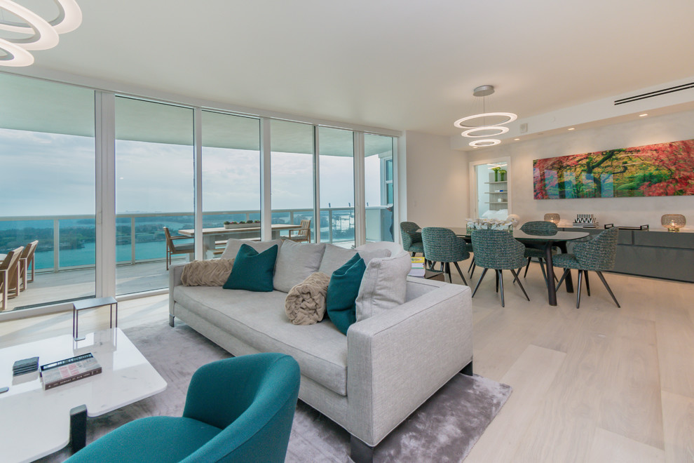 Murano Grande Miami Beach Contemporary Living Room Miami by
