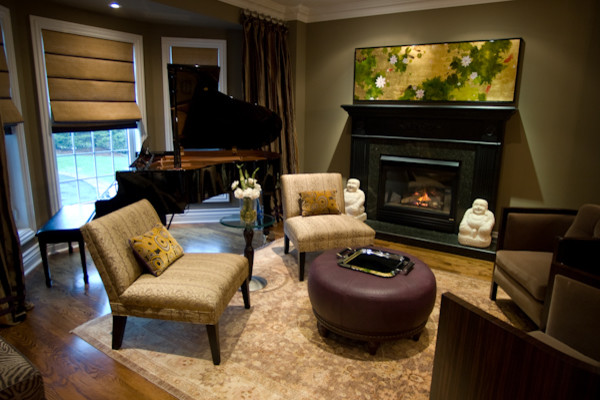 Musical Chairs Eclectic Living Room Toronto by Lucid Interior Design Inc. Houzz IE