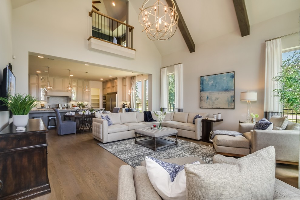 Mustang Park Carrollton, TX Living Room Dallas by Normandy