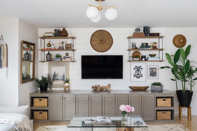 My Home Tour- featured in Domino Magazine - Eclectic - Living Room - Boston  - by Shannon Tate Interiors | Houzz IE