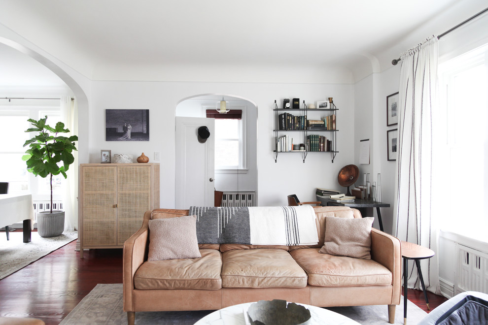 Inspiration for a scandinavian living room in Chicago.