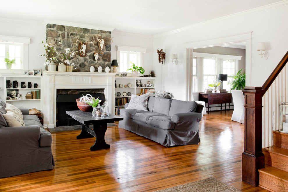 My Houzz Classic East Coast Style in Maryland Traditional Living