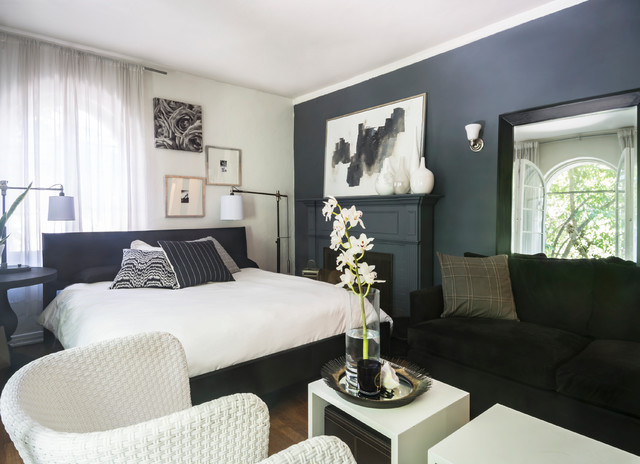 See How This Small Studio Apartment Got a Glam Makeover