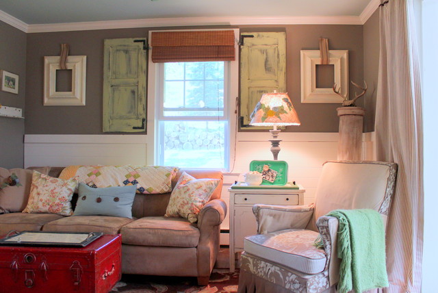 My Houzz Vintage Farmhouse Style Shabby Chic Living Room Philadelphia By Sara Bates Ie My Houzz Vintage Farmhouse Style, Vintage Farmhouse Style