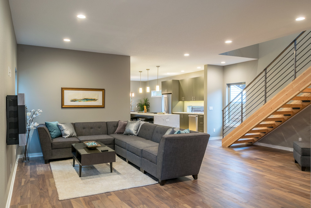 N Portland Contemporary Living Room Portland by Joanna Beale