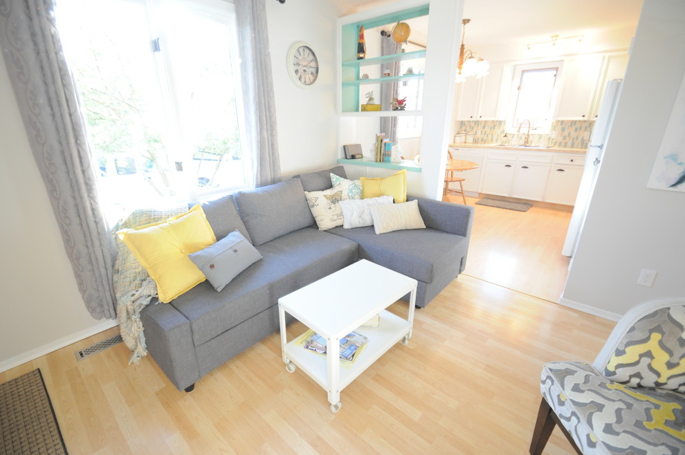 Nanny Suite Shabbychic Style Living Room Calgary by Millhouse