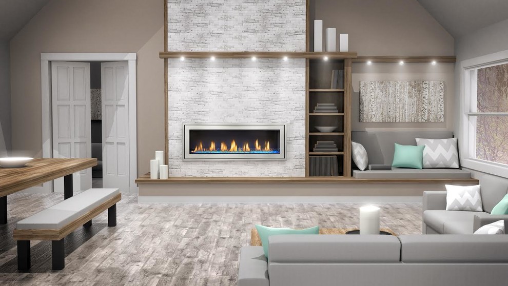 Napoleon Fireplaces Contemporary Living Room Grand Rapids by