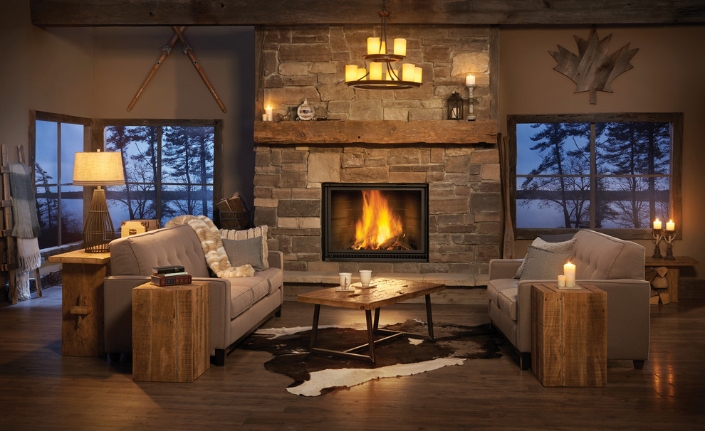Napoleon Fireplaces - Rustic - Living Room - Dallas - by Trinity ...