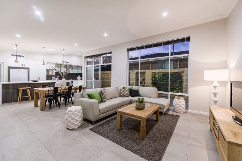 Narrow Lot Duplex Development Wembley Downs Contemporary Living