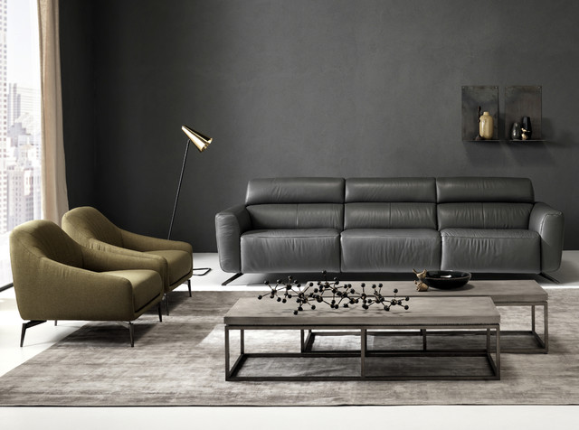 Natuzzi Editions Reclining Sofa Sorpresa C013 - モダン - リビング - ニューヨーク - MIG  Furniture Design, Inc. | Houzz (ハウズ)
