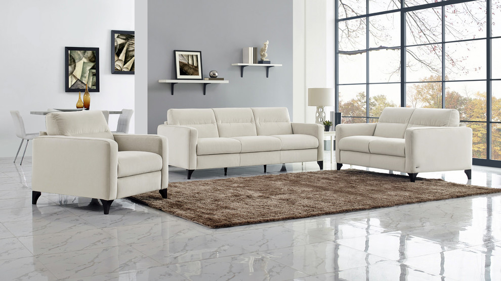 Natuzzi Editions Sleeper Sofa Set Fascino C008 Modern Living Room
