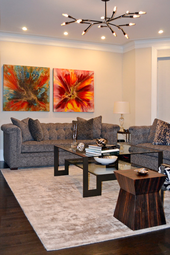 NDG Living Room Living Room Montreal by Cindy b decor Houzz