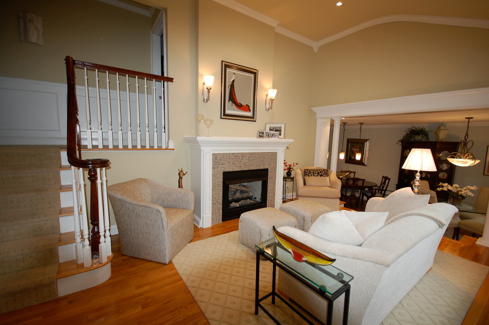 New Beginnings Traditional Living Room New York by Rose Ott