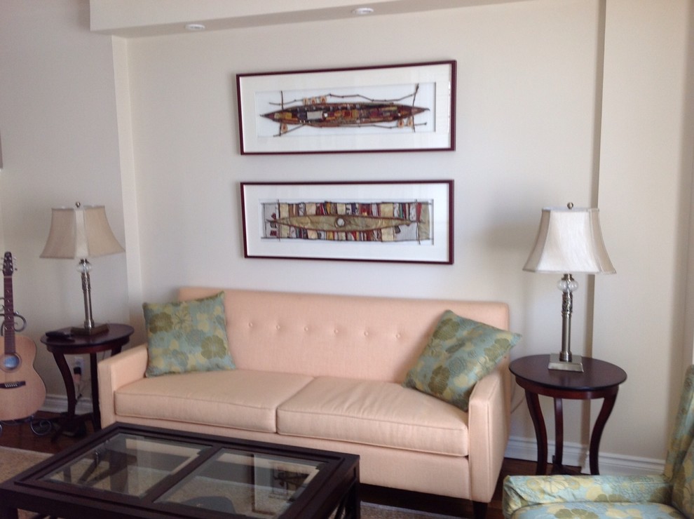 New Home, New Furnishings Traditional Living Room Toronto by