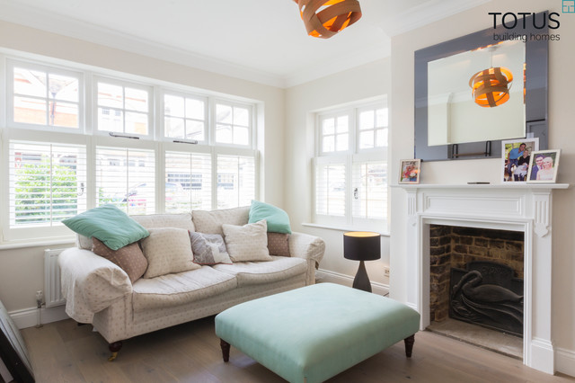 New Life For A 1920s Home Extension And Renovation Thames Ditton Surrey Traditional Living Room Surrey By Totus Houzz Uk