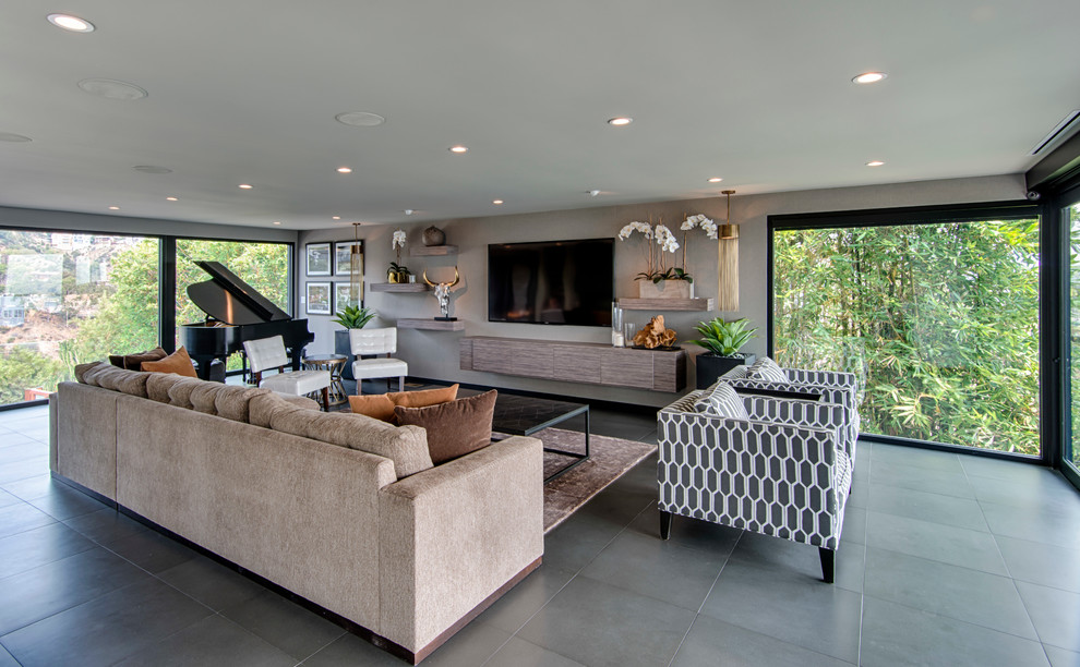 New Los Angeles Project Contemporary Living Room Los Angeles by