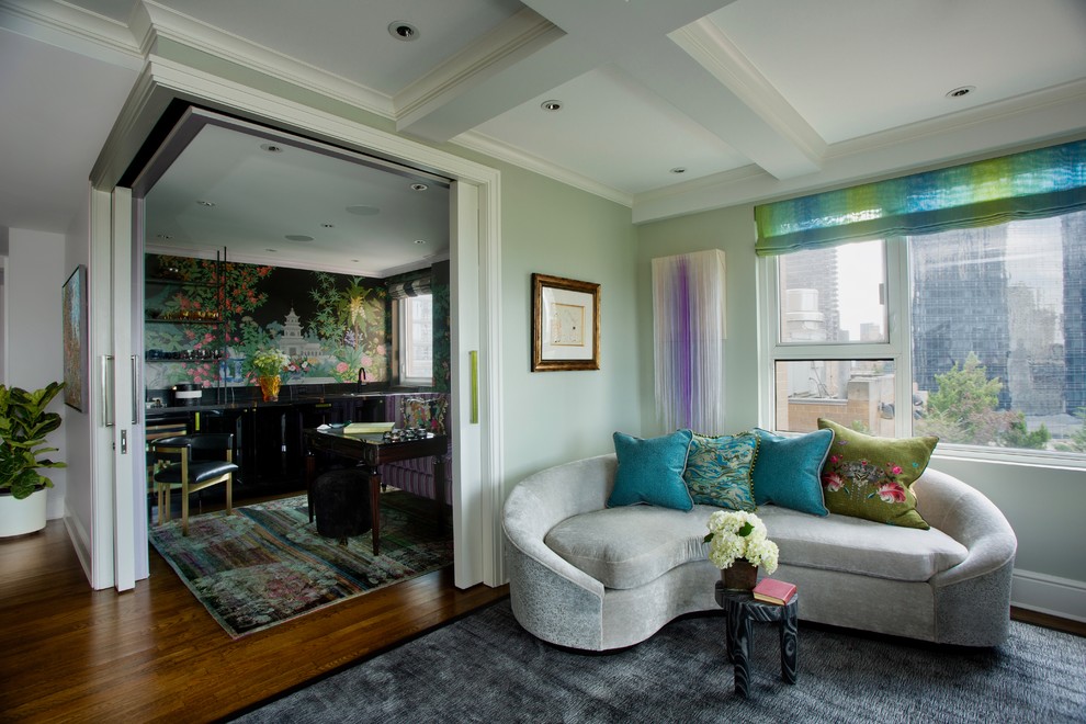 New York City Residence Transitional Living Room New York by