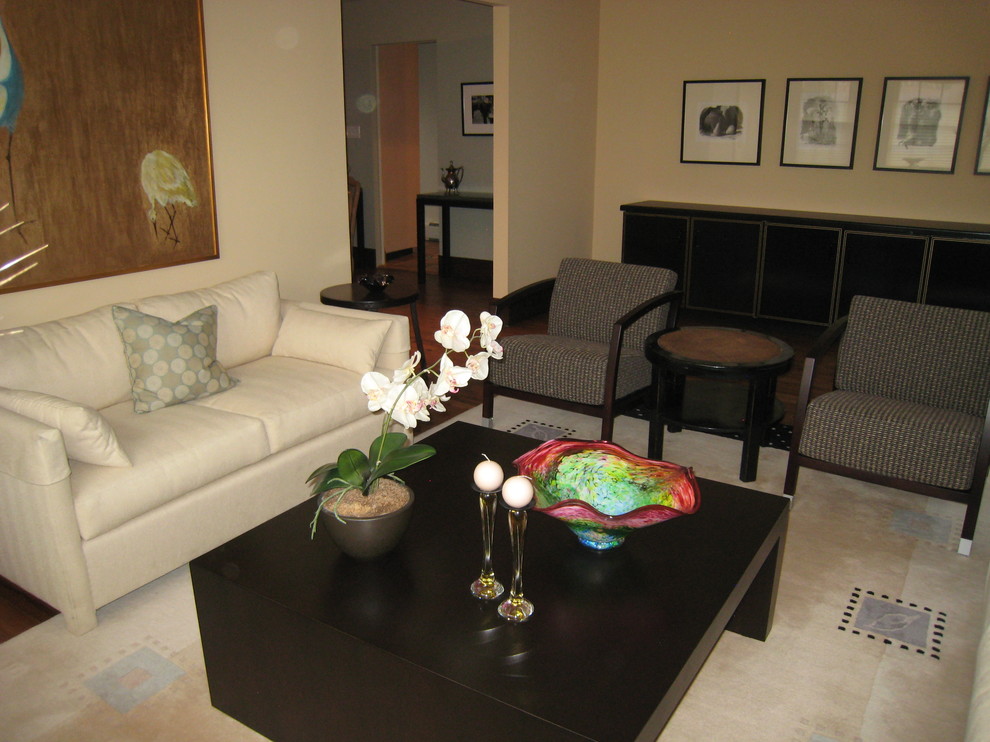 New York Home Renovation Contemporary Living Room New York by