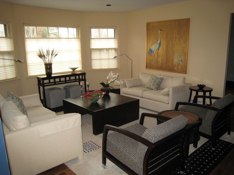 New York Home Renovation Contemporary Living Room New York by