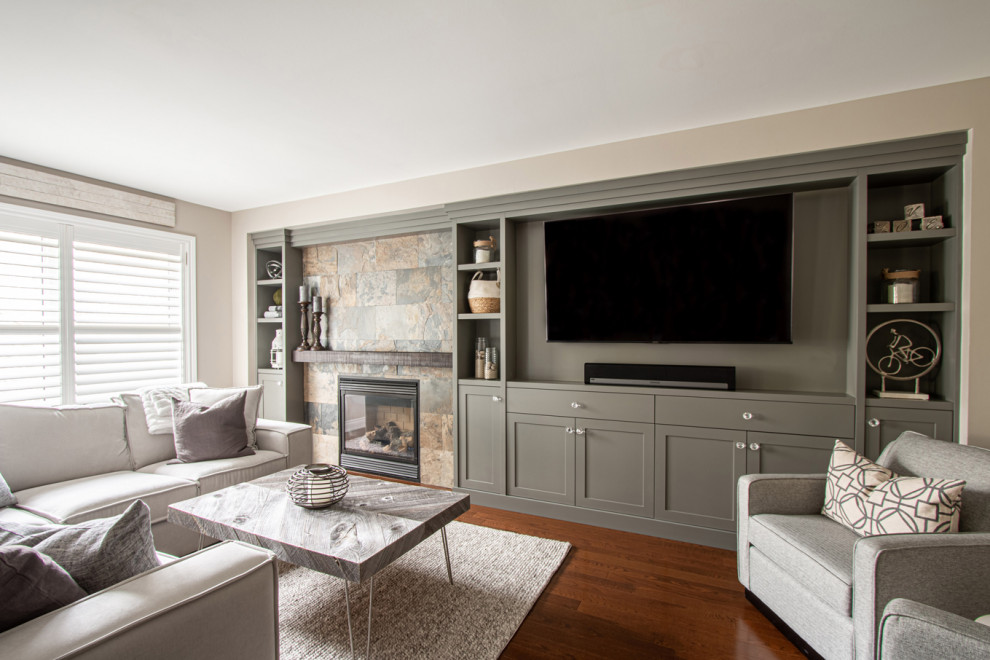 Newmarket Renovation Contemporary Living Room Toronto by Avenue