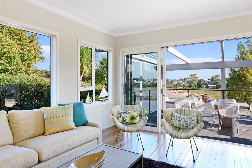 Ngataringa Renovation - Contemporary - Living Room - Auckland - by ...