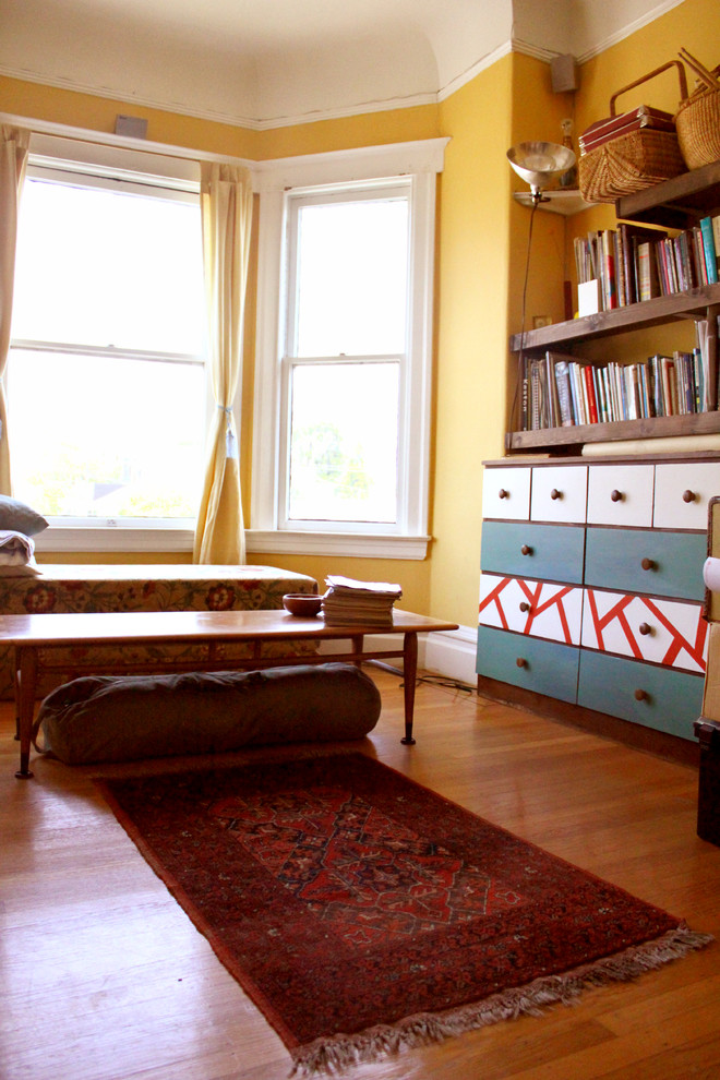 Noe Sublet Eclectic Living Room San Francisco by Nara Denning