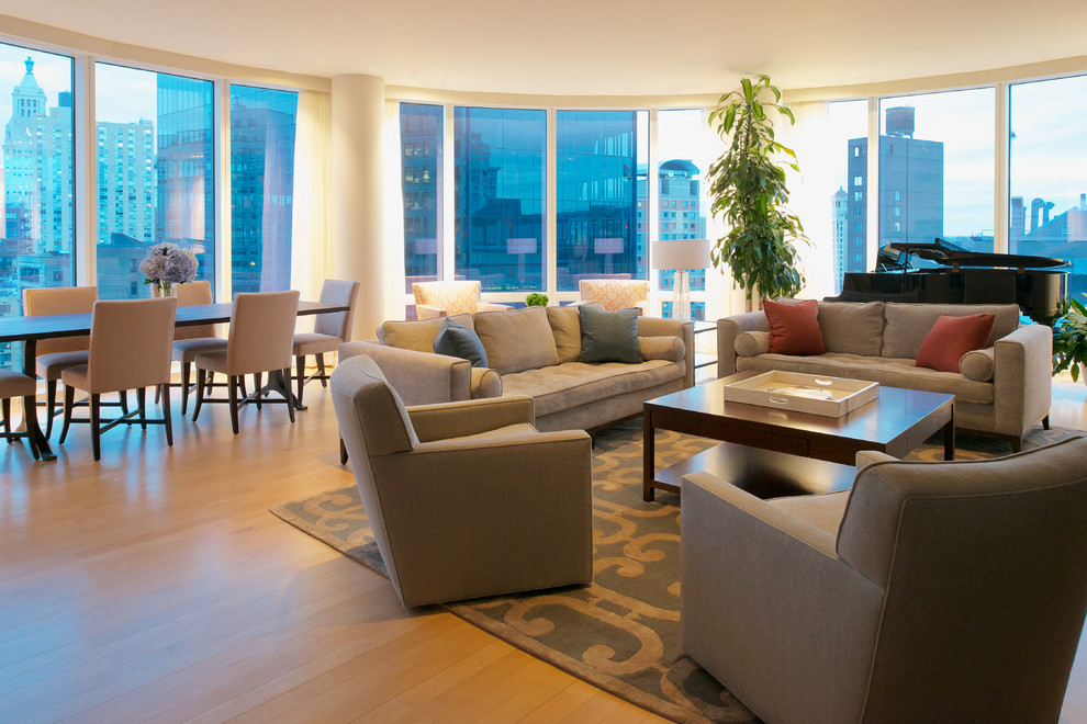Image showcasing 17 High Rise Living Room Ideas for a Stunning Apartment View