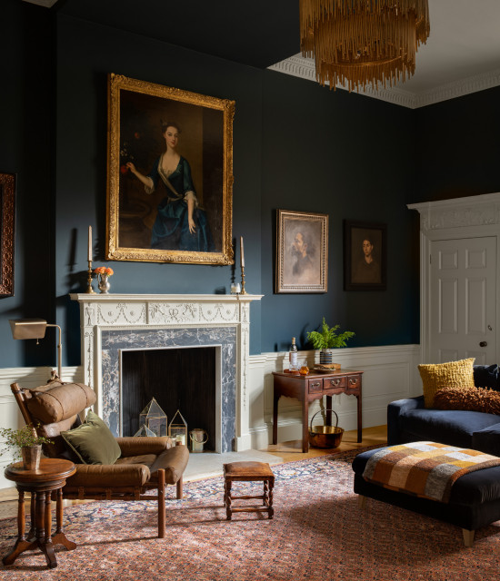 North Castle St - Transitional - Living Room - Edinburgh - by ZAC and ...