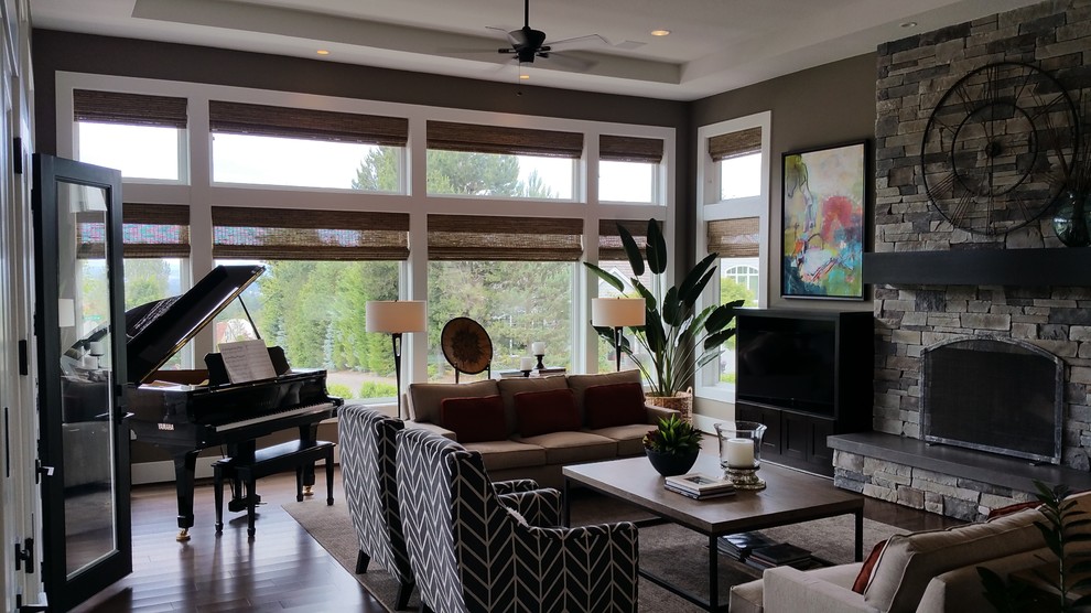 Northwest Portland Home Contemporary Living Room Portland by