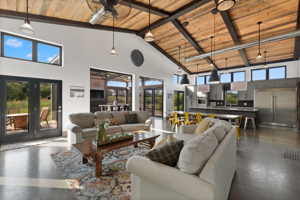 Not Your Grandfather's Barn! A Modern Pole Barn House in Lauderdale