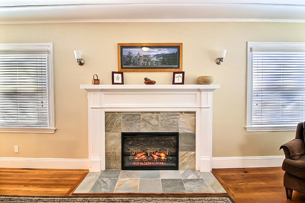 Oakland Fireplace That Will Warm Your Heart Traditional Living Room