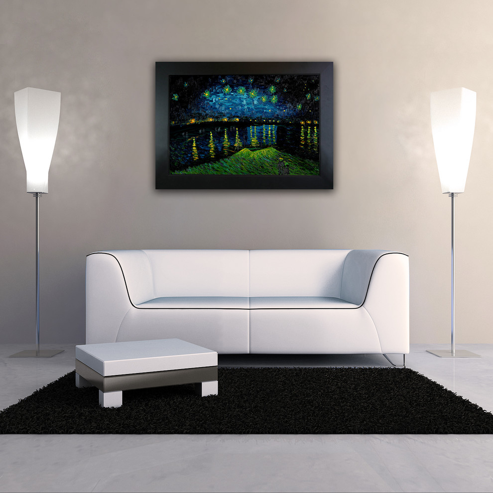 Photo of a modern living room in Wichita.