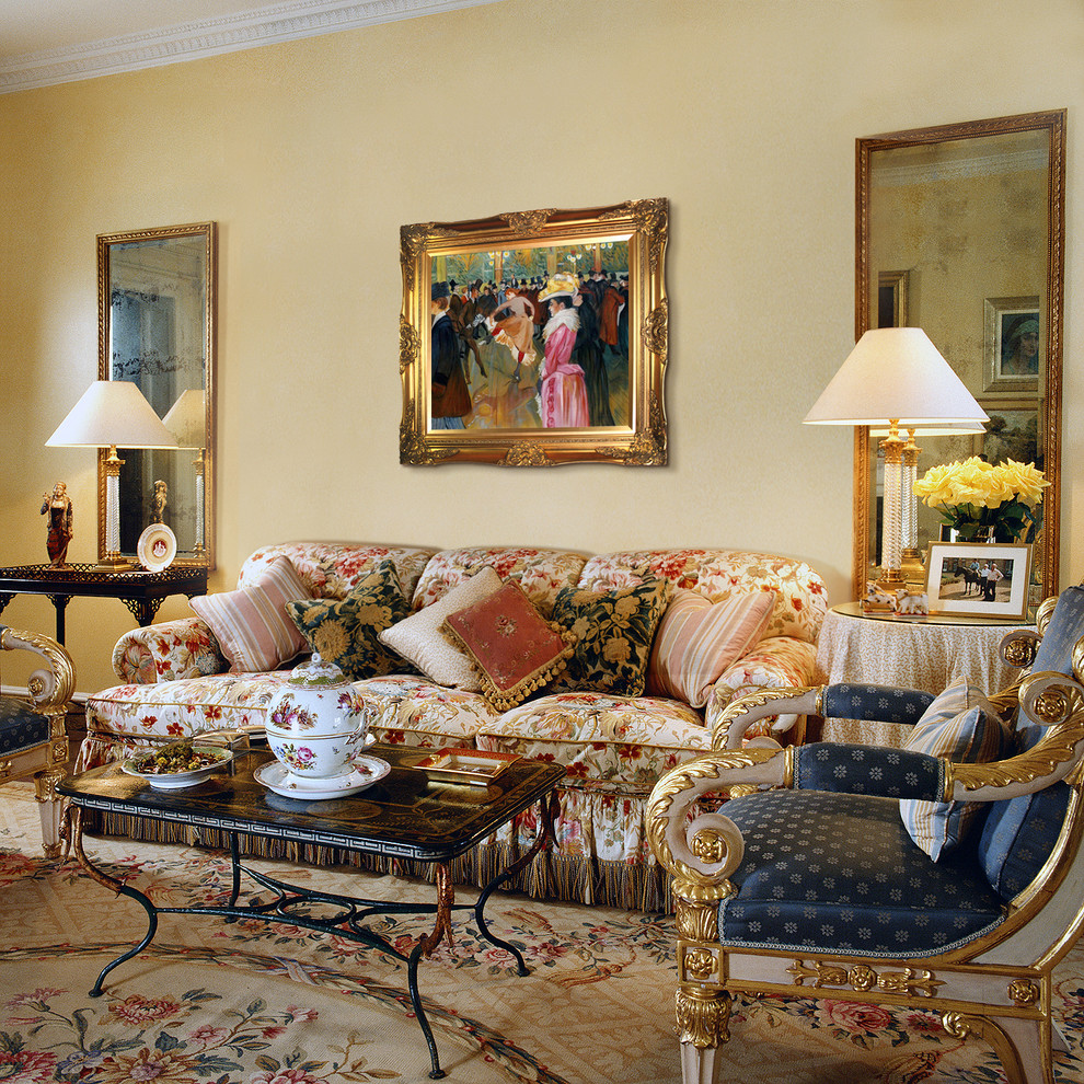 Oil Paintings for Living Rooms Traditional Living Room Wichita