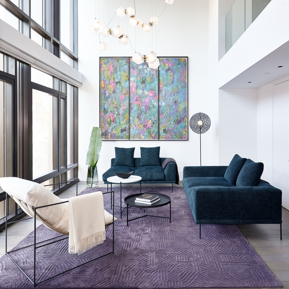 Oosten Apartment Contemporary Living Room New York by Megan