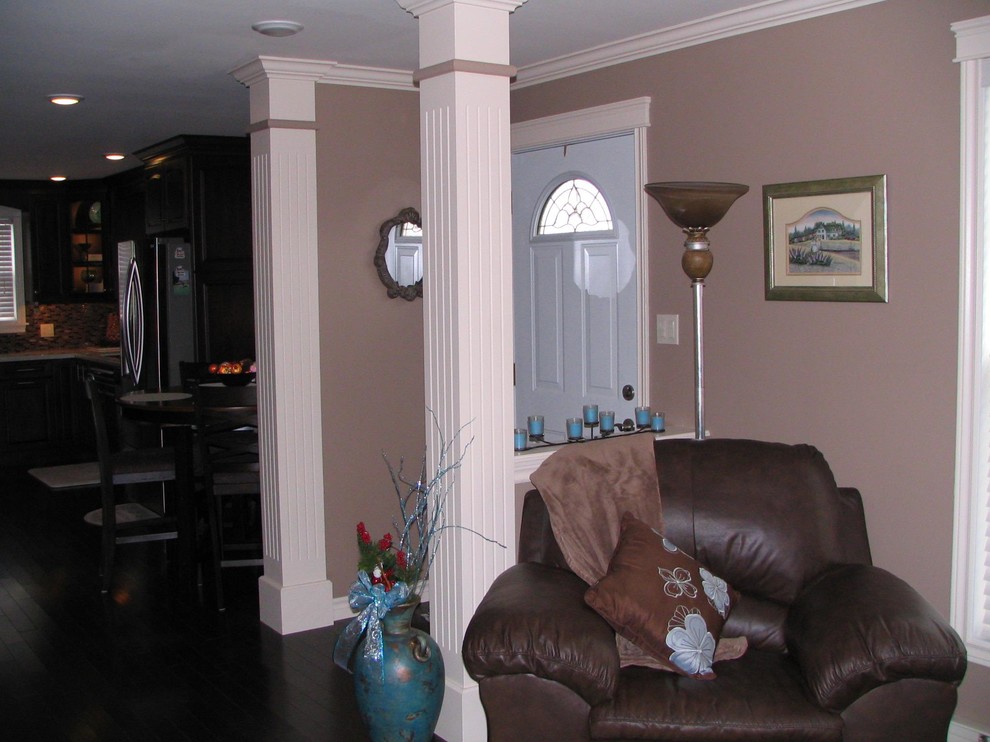 Open Concept Remodel Traditional Living Room Other by Carrie