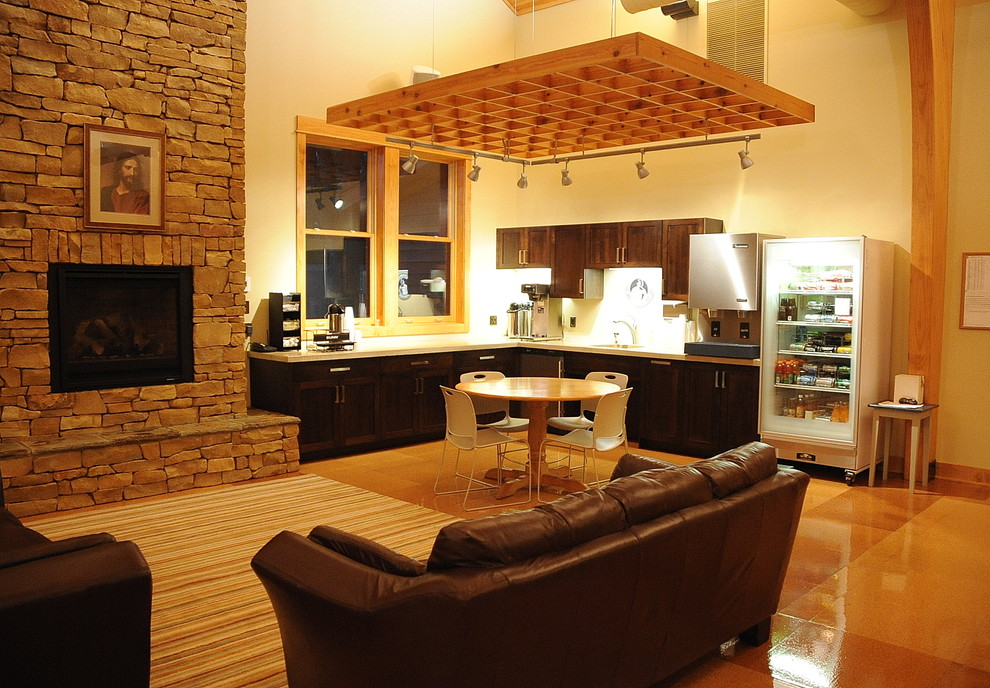 Open Modern Living Room Other by Bayer Builders Inc. Houzz