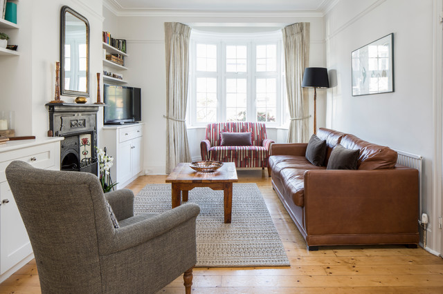 Open Plan Light & Bright Home - Contemporary - Living Room - London ...