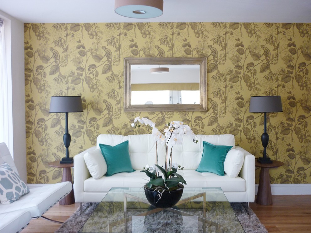 Design ideas for an eclectic living room in Edinburgh.