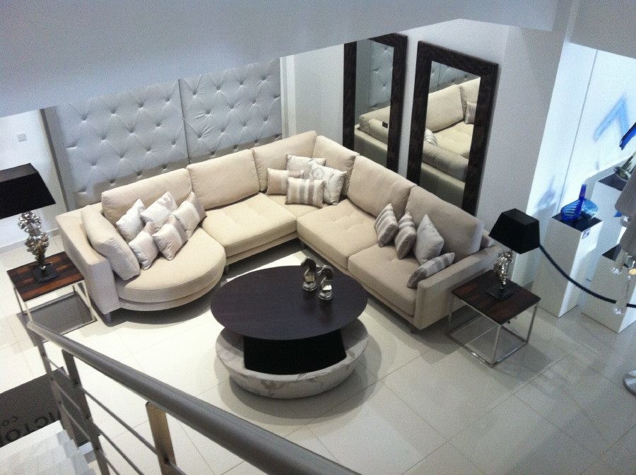 Opera Fabric Modular Sectional Sofa by Famaliving Contemporary