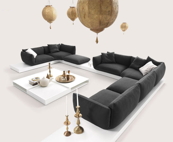 Oriental Style Sofas - Jalis soft sofas by COR - Modern - Living Room -  Other | Houzz