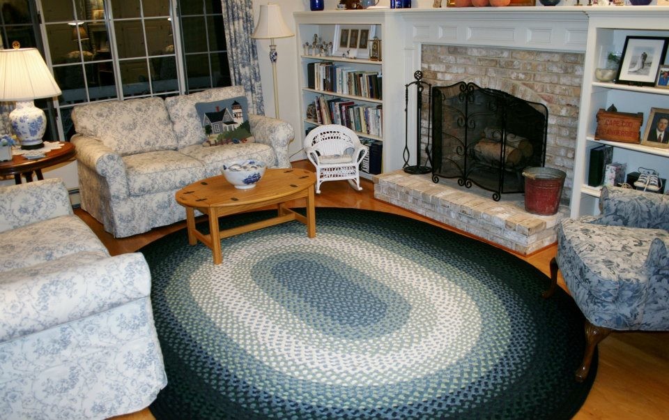 Our Rugs Salon Boston par Cape Cod Braided Rug Co Houzz