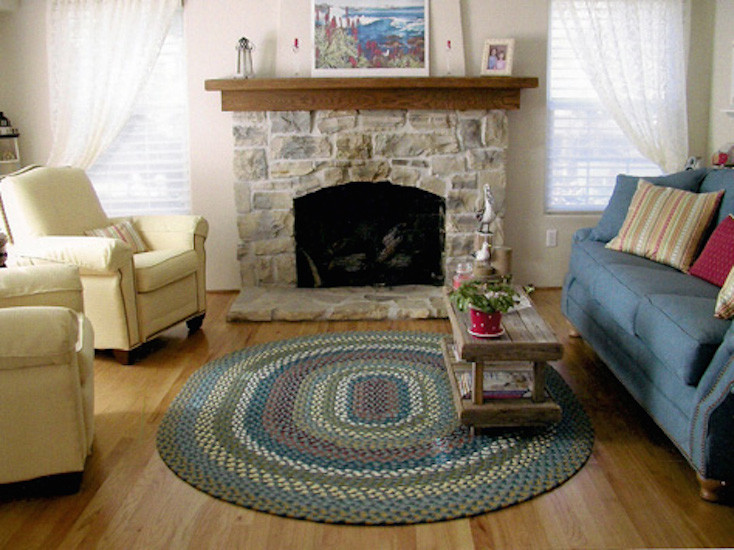 Our Rugs Salon Boston par Cape Cod Braided Rug Co Houzz