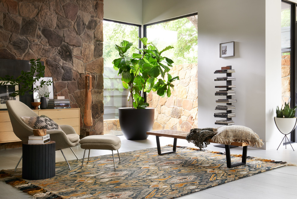 Our Rugs - Contemporary - Living Room - Dallas - by RugStudio | Houzz