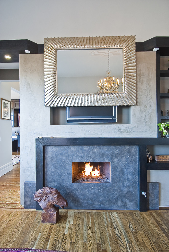 Pacific Heights home rejuvenation Contemporary Living Room San Francisco by EAG Studio