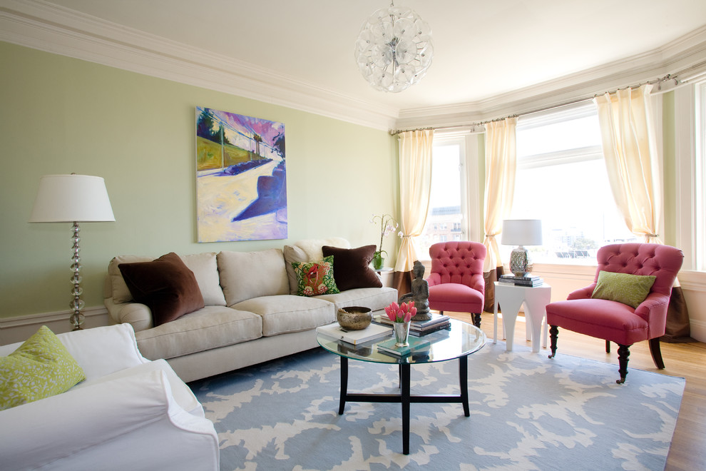 Pacific Heights Residence II Contemporary Living Room San